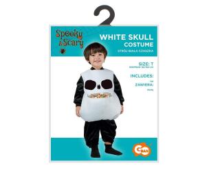 Opakowanie Strój dla dzieci Biała Czaszka rozm. 92/104cm