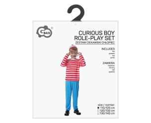 Opakowanie Strój dla dzieci Ciekawski Chłopiec 110/120cm