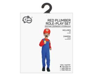 Opakowanie Strój dla dzieci Czerwony hydraulik 110/120cm