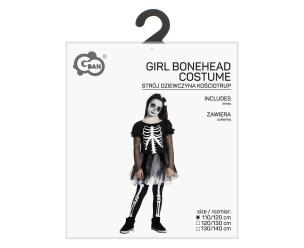 Opakowanie Strój dla dzieci Dziewczyna Kościotrup 110/120cm
