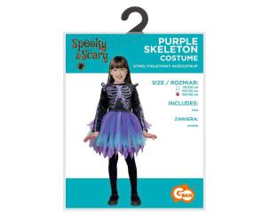 Opakowanie Strój dla dzieci Fioletowy Kościotrup rozm.130/140