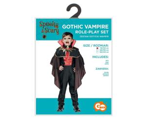 Opakowanie Strój dla dzieci Gotycki Wampir rozm. 110/120cm