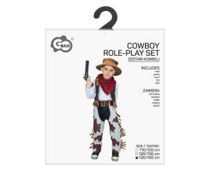 Opakowanie Strój dla dzieci Kowboj 130/140cm