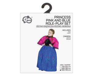 Opakowanie Strój dla dzieci Księżniczka 130/140 cm
