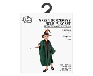 Opakowanie Strój dla dzieci Zielona Czarodziejka 130/140cm