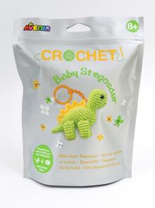 Opakowanie Stwórz własny breloczek szydełkowy Mały stegozaur