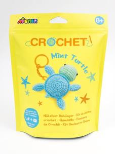 Opakowanie Stwórz własny breloczek szydełkowy Miętowy żółw
