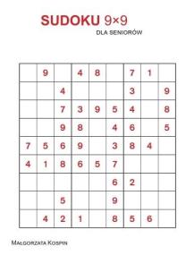 Okładka książki Sudoku 9x9