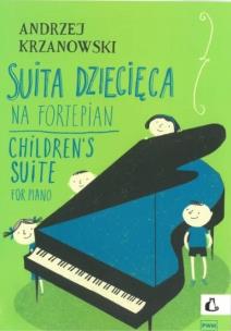 Okładka książki Suita dziecięca na fortepian