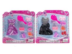 Opakowanie Sukienka z akcesoriami dla lalki 29cm MIX