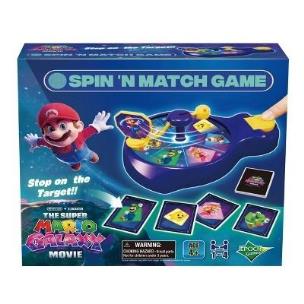 Opakowanie Super Mario Galaxy Movie Spin'n Match Game