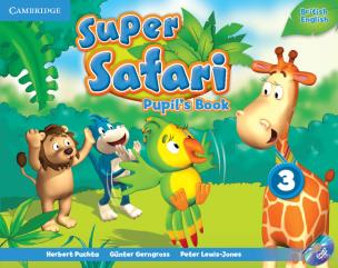 Okładka książki Super Safari 3 Pupil's Book + DVD