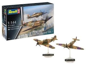 Supermarine Spitfire Mk.Ia & Hawker Hurricane Mk.I. Wydawca: Revell. Multiszop.pl Opakowanie Supermarine Spitfire Mk.Ia & Hawker Hurricane Mk.I