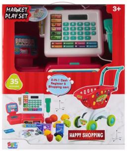 Opakowanie Supermarket wózek z akcesoriami