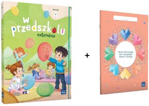 Okładka książki Superpakiet W przedszkolu naturalnie. Poziom A