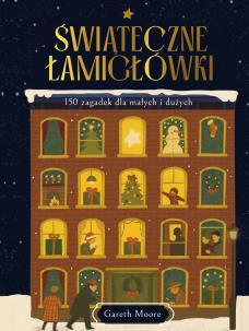 Okładka książki Świąteczne łamigłówki. 150 zagadek dla małych i dużych