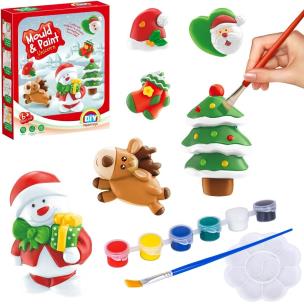 Opakowanie Świąteczne odlewy gipsowe do malowania