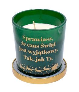 Opakowanie Świeca zapachowa Boże Narodzenie - marcepan