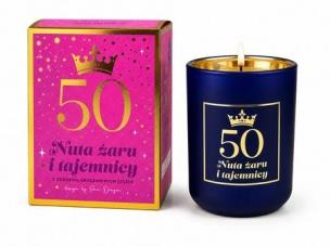Opakowanie Świeczka Urodziny 50