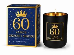Opakowanie Świeczka Urodziny 60