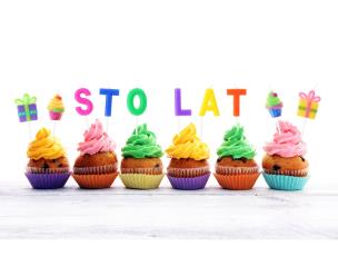 Opakowanie Świeczki pikery Sto Lat 10szt