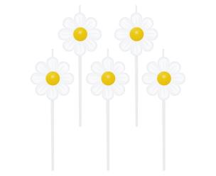 Opakowanie Świeczki pikery Stokrotki dwustronne 7,5cm 5szt