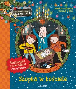 Święta w Valleby. Szopka w kościele. Autor: Martin Widmark. Multiszop.pl Okładka książki Święta w Valleby. Szopka w kościele