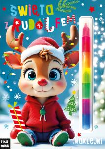 Okładka książki Święta z Rudolfem