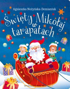 Okładka książki Święty Mikołaj w tarapatach. Kartonik