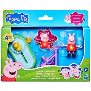 Opakowanie Świnka Peppa - Peppa i Evie w parku