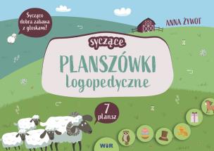 Okładka książki Syczące planszówki logopedyczne