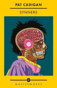 Synners wer. angielska. Autor: Cadigan Pat. Multiszop.pl Okładka książki Synners wer. angielska