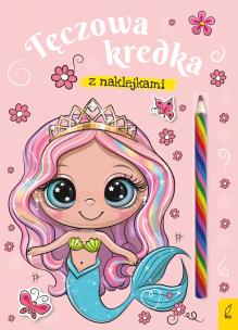 Okładka książki Syrenka. Tęczowa kredka