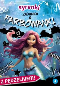 Okładka książki Syrenki. Zadanka & farbowanki