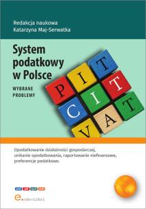 Okładka książki System podatkowy w Polsce - wybrane problemy