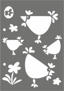 Opakowanie Szablon A5 Kurki