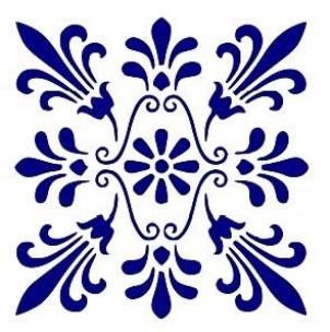 Opakowanie Szablon zmywalny ornament A4 12x15cm