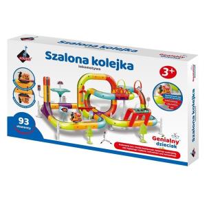 Opakowanie Szalona Kolejka Lokomotywa Genialny Dzieciak