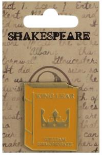 Opakowanie Szekspir Przypinka metalowa - Król Lear