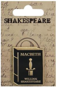 Opakowanie Szekspir Przypinka metalowa - Makbet