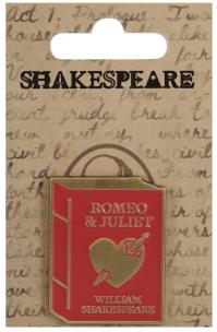 Opakowanie Szekspir Przypinka metalowa - Romeo i Julia