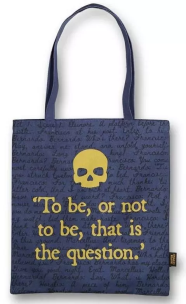 Szekspir Torba bawełniana Hamlet. Wydawca: Half Moon Bay. Multiszop.pl Opakowanie Szekspir Torba bawełniana Hamlet