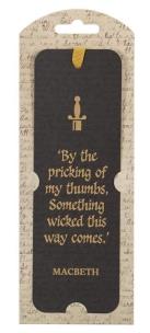 Opakowanie Szekspir Zakładka papierowa - Makbet