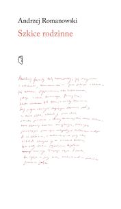 Okładka książki Szkice rodzinne