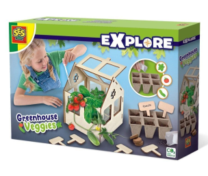 Szklarnia z warzywami Explore. Wydawca: SES. Multiszop.pl Opakowanie Szklarnia z warzywami Explore