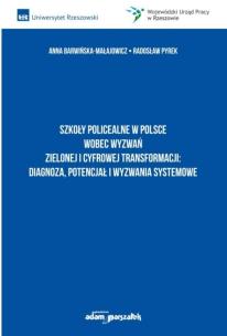 Okładka książki Szkoły policealne w Polsce wobec wyzwań zielonej..