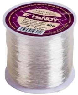 Opakowanie Sznurek elastyczny do koralików 50m