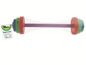 Opakowanie Sztanga plastikowa z obciążnikami 420g