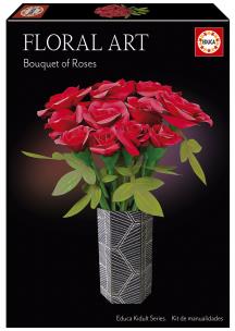 Opakowanie Sztuka kwiatowa Bukiet czerwonych Róż 113790
