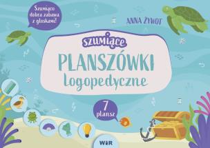 Okładka książki Szumiące planszówki logopedyczne